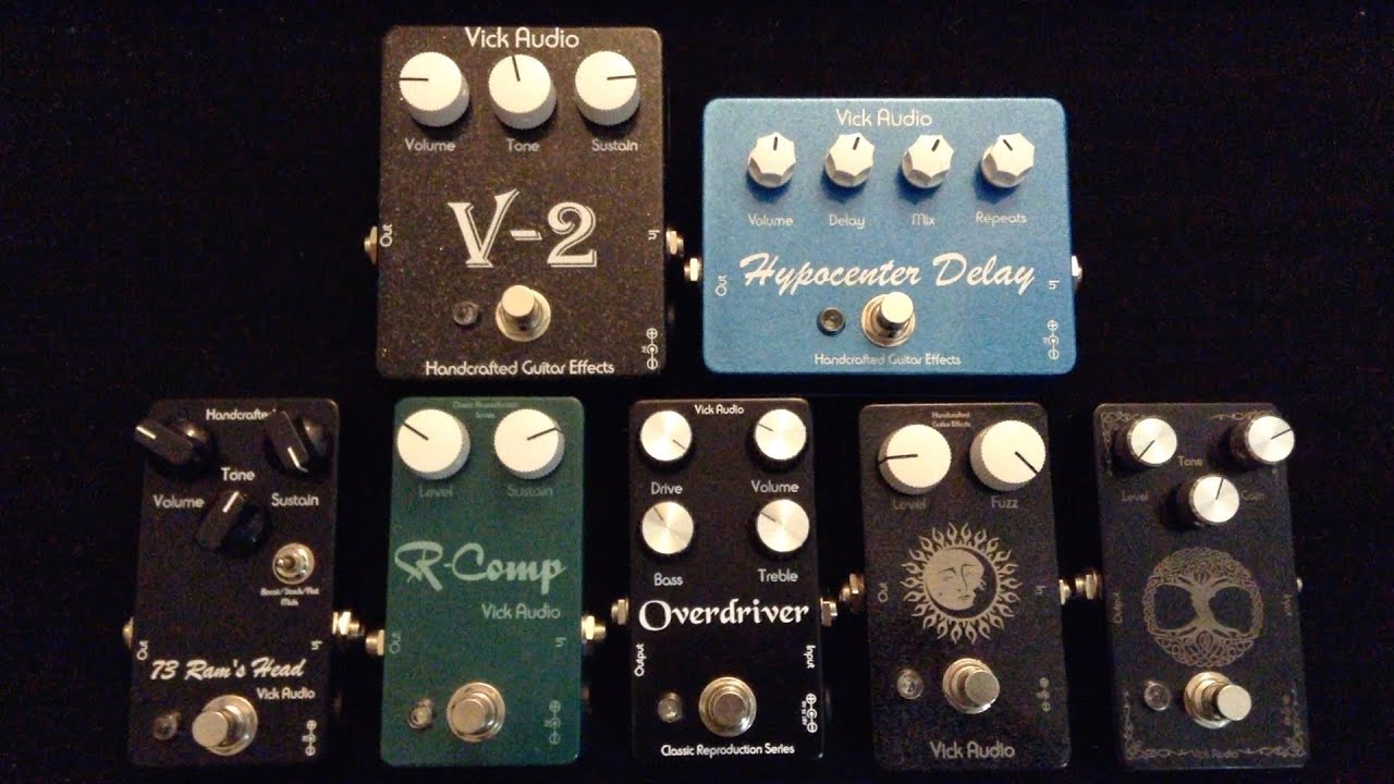 Vick Audio David Gilmour Tone Stacking - YouTube