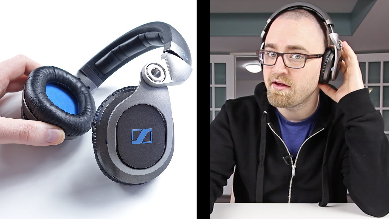 Sennheiser HD8 DJ Headphones Unboxing & Overview - YouTube