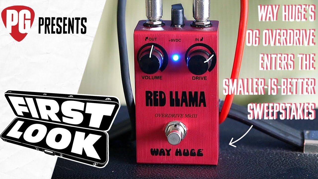 Way Huge Red Llama Overdrive MkIII Demo | First Look - YouTube