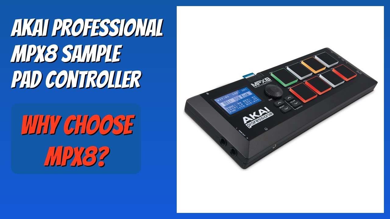 REVIEW (2026): Akai Professional MPX8 Sample Pad Controller