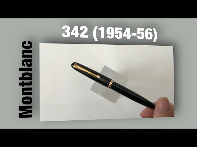 MONTBLANCモンブラン342ステノグラフ