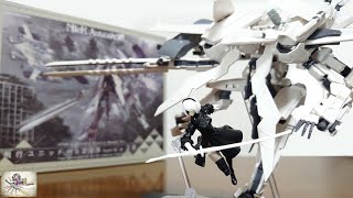 飛行ユニット&2Bがプラモデルに！飛行形態から機動形態へ変形