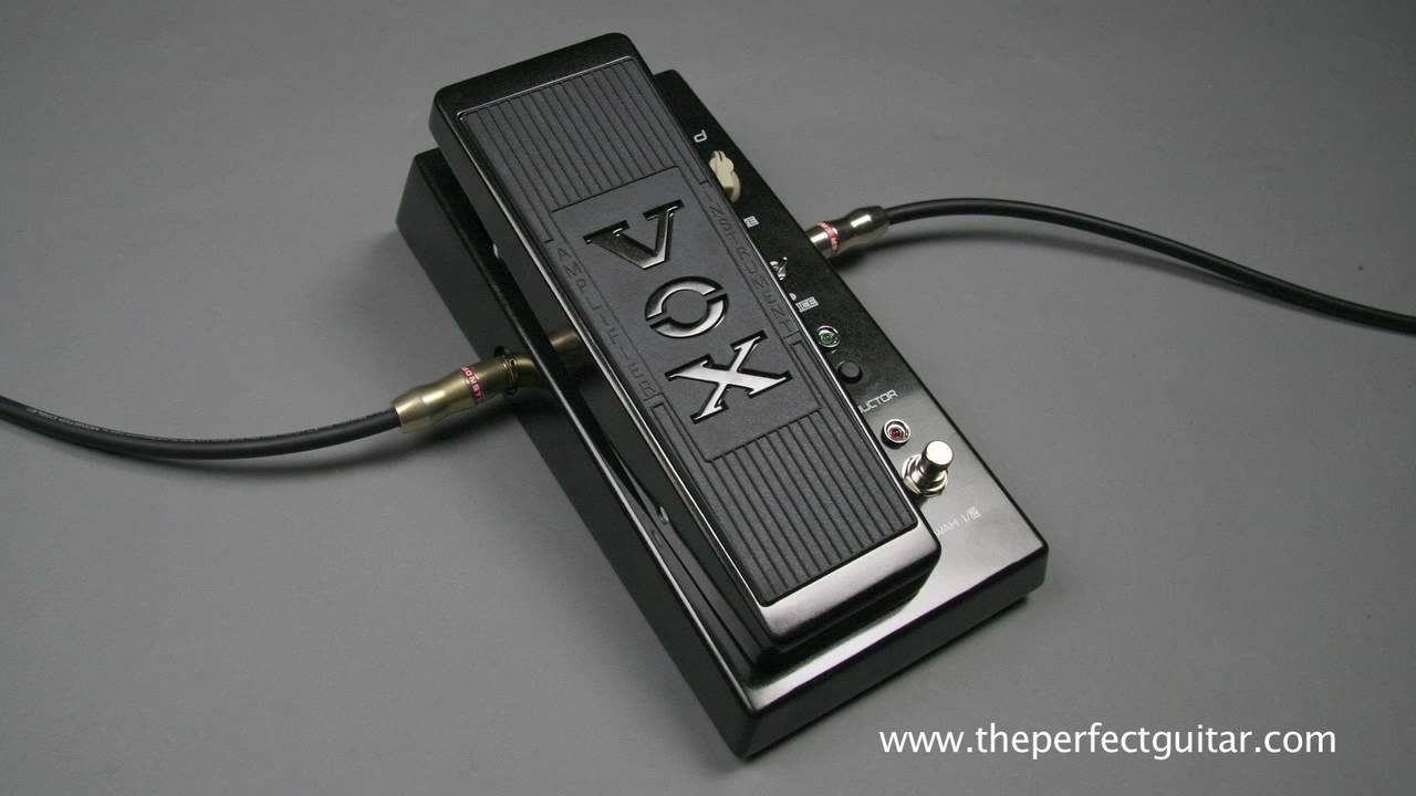 Vox Joe Satriani Big Bad Wah Pedal Demo - The Perfect Guitar - YouTube
