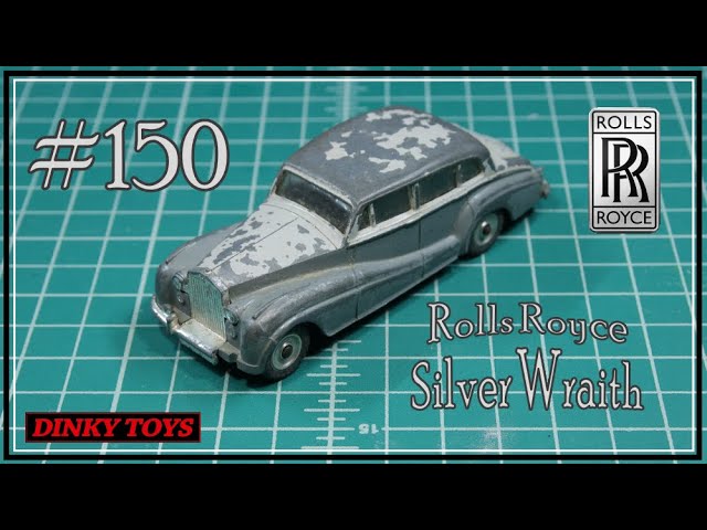 Dinky Toy - Rolls Royce Silver Wraith - YouTube