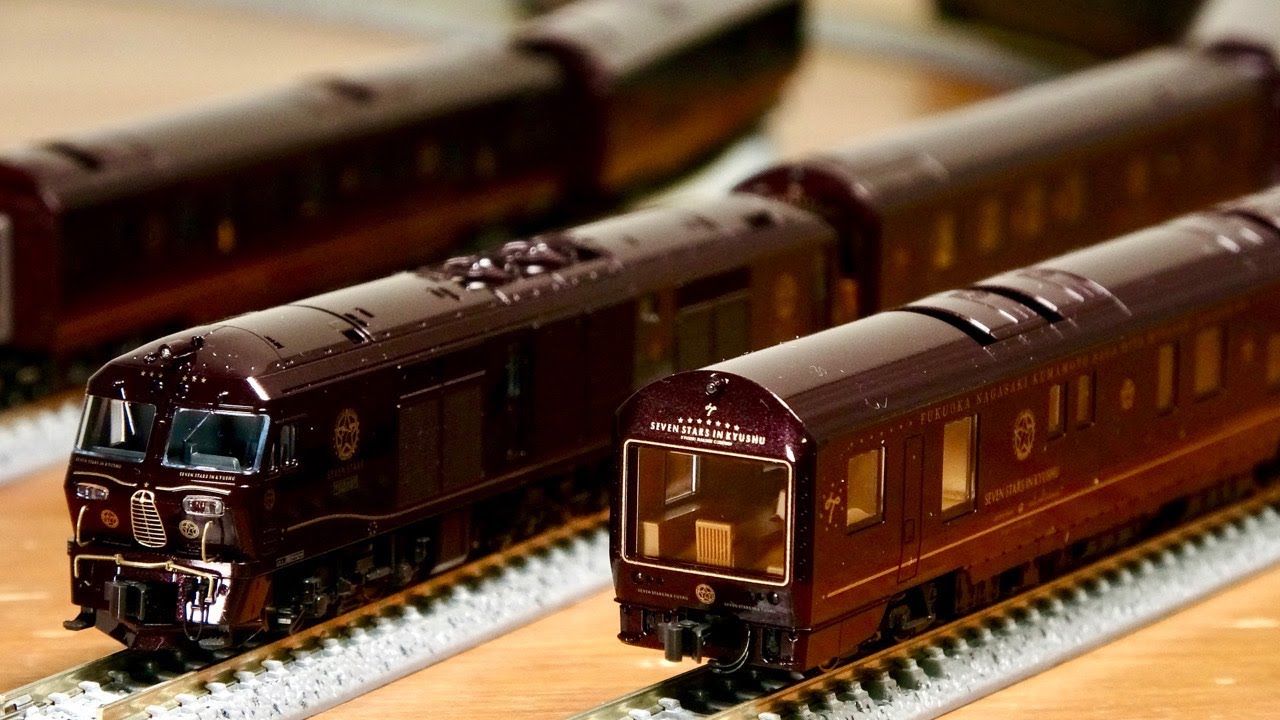 KATO クルーズトレイン「ななつ星 in 九州」 Nゲージ【室内灯装備済