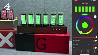 Wi-Fiモデル】AZUREST Gixie Clock 土台のみ Wi-Fiモデル】AZUREST