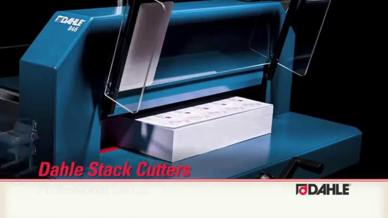 Dahle Professional Paper Stack Cutters - Demo Video - DigitalBuyer