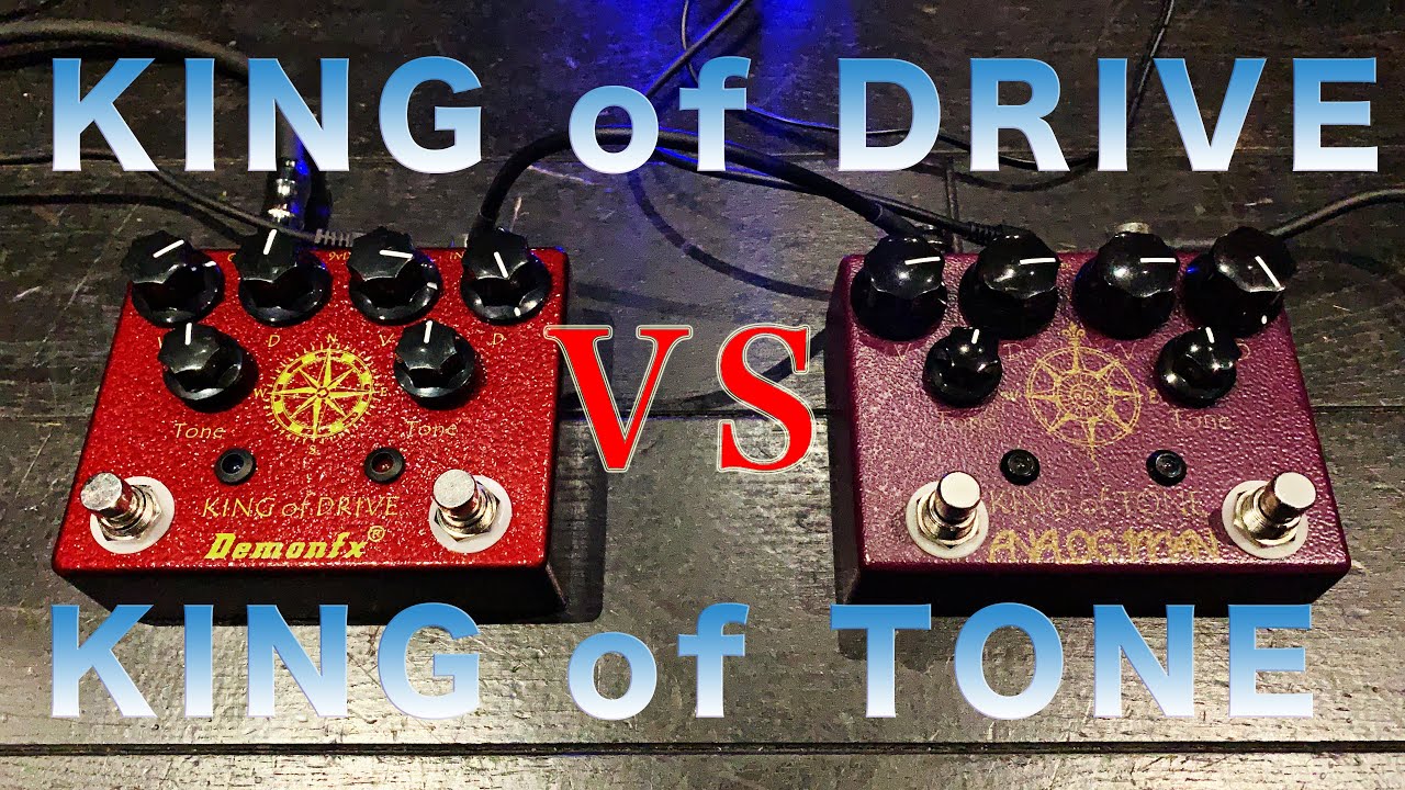 KING of DRIVE VS KING of TONE / 弾き比べ Shoot out - YouTube