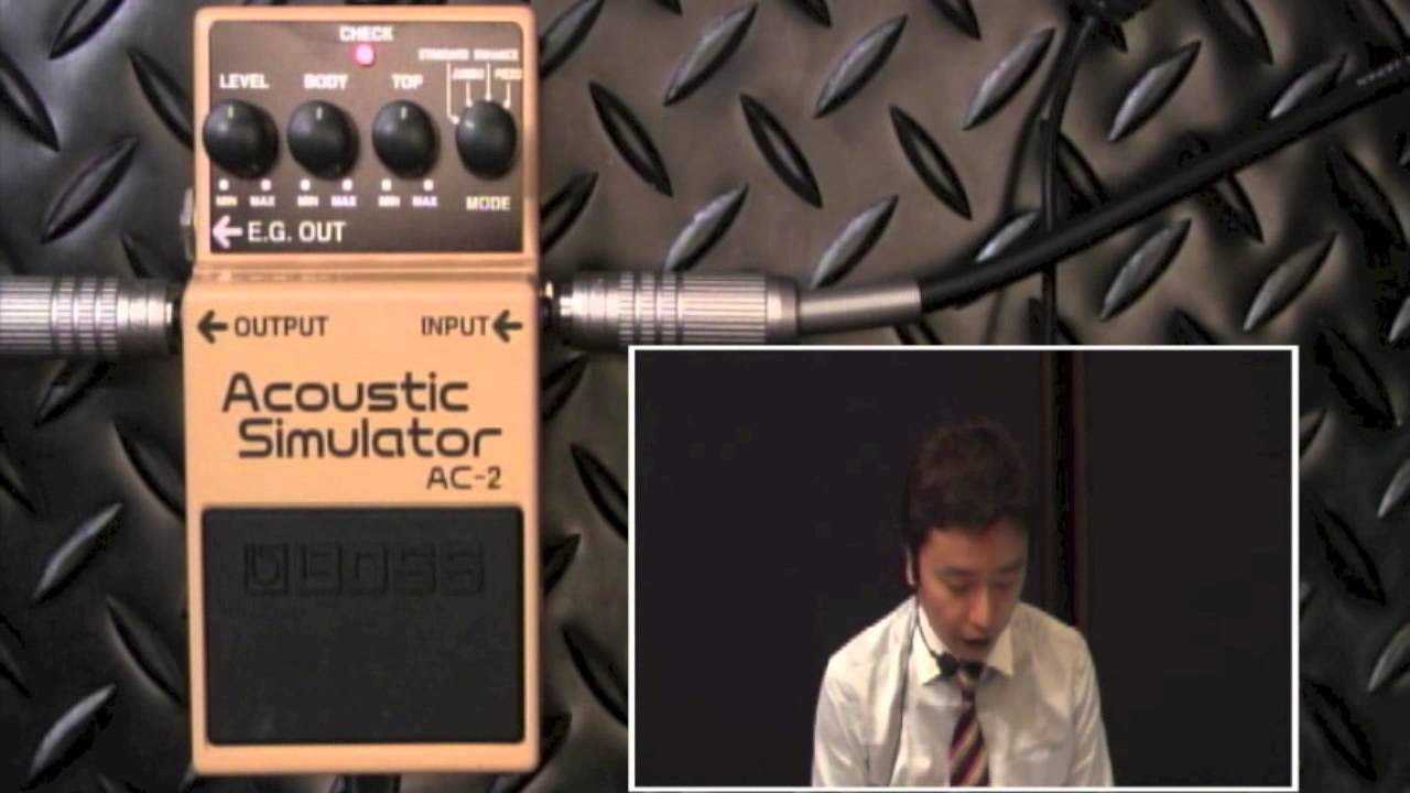 試奏動画】BOSS AC-2 Acoustic Simulator 【BOSS COMPACT PEDAL 100th