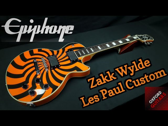 Epiphone Zakk Wylde Les Paul Custom Buzzsaw 2005 Made in Korea EMG