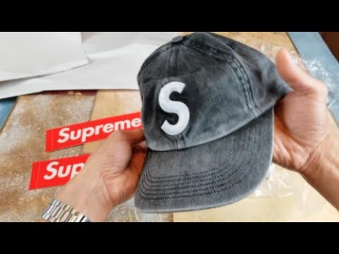 Supreme Pigment S-Logo 6 Panel Hat + Legit Check! - YouTube