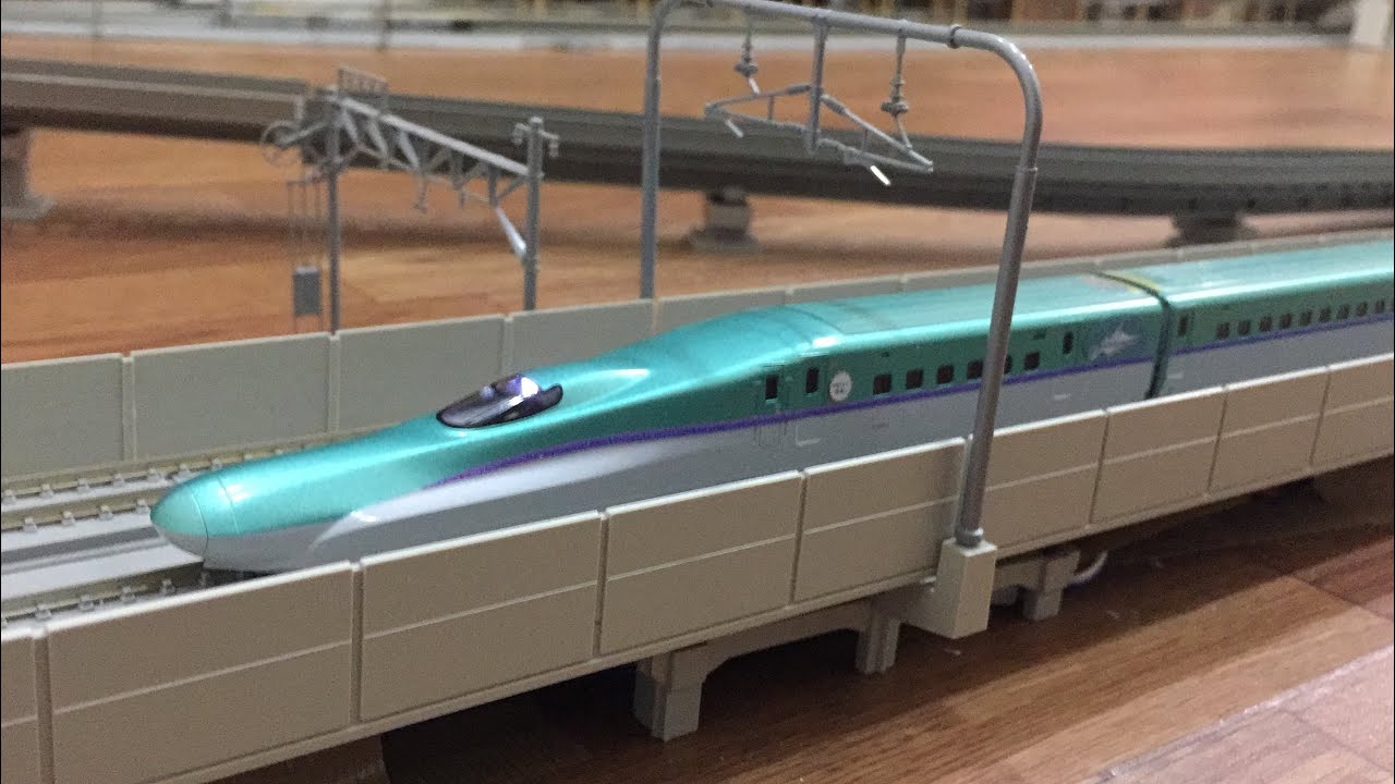 KATO E5系改H5系はやぶさ10両+KATO E6系こまち7両 併結17両編成 151118