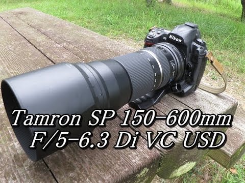 Rely on image stabilization! Tamron SP 150-600mm A011N - YouTube