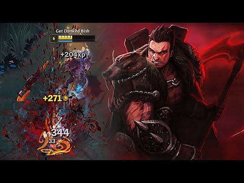 Playing With The Woad King Darius Skin | Goated - YouTube