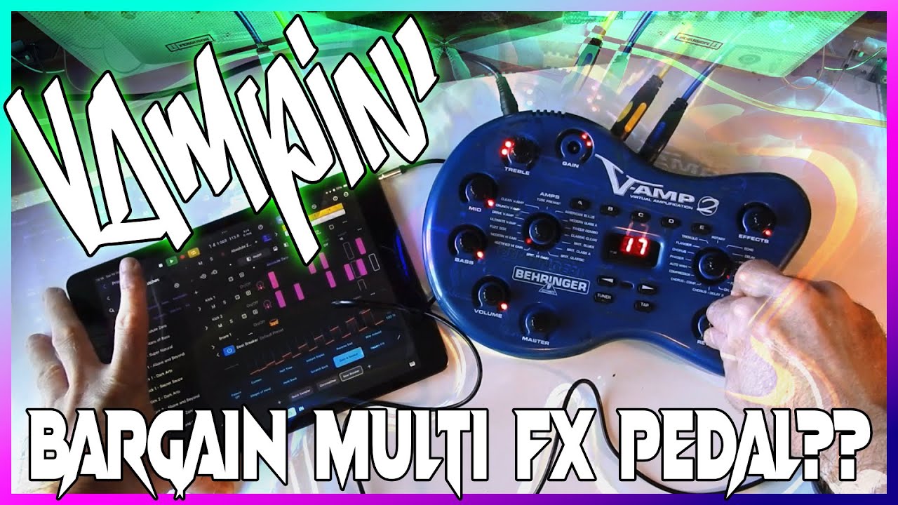 Behringer V-Amp 2 | Multi FX Processor is it a BARGAIN??? - YouTube