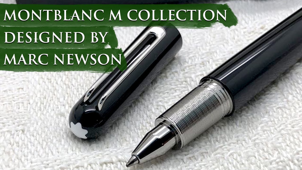 Montblanc M Collection Designed by Marc Newson - YouTube