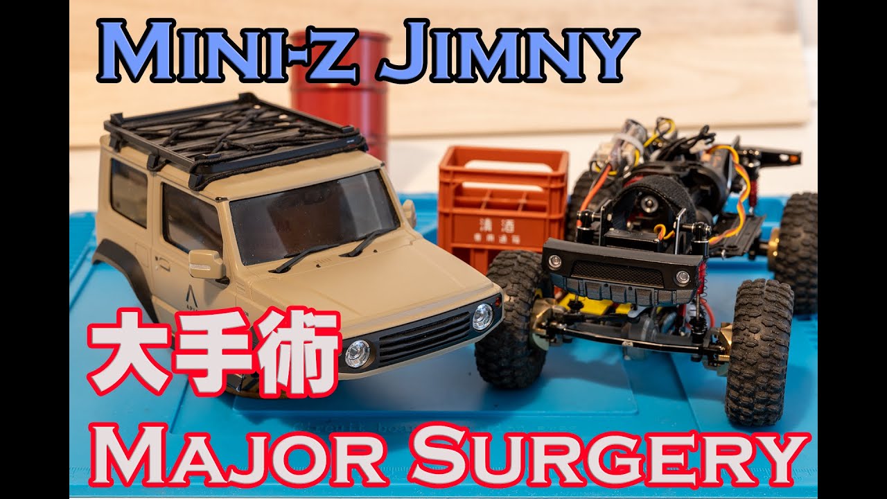 ミニッツ4×4 魔改造ジムニー カスタムしたジムニーの走破性が別次元！【