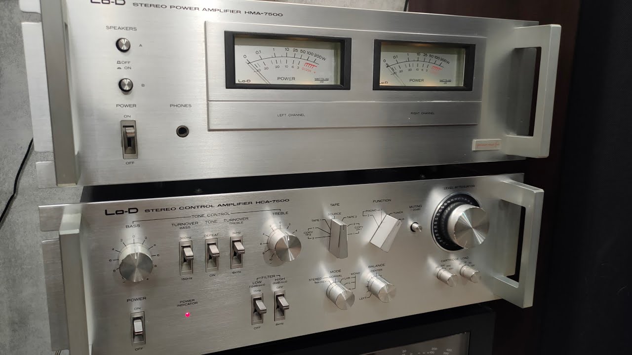 Lo-D STEREO CONTROL AMPLIFIER HCA-4580 HITACHI 日立 ローディー