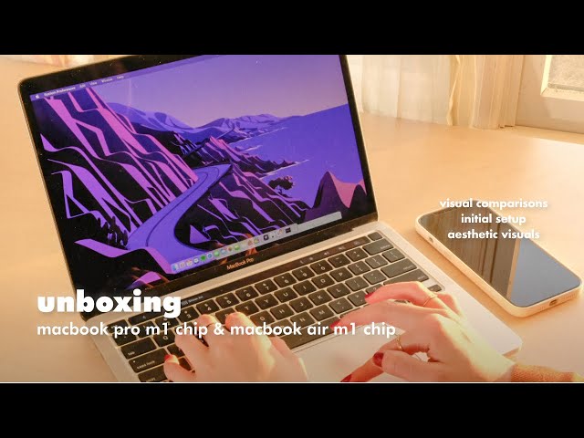 ✨ MacBook 2020 & MacBook Air 2020 w. M1 Chip | Aesthetic Unboxing