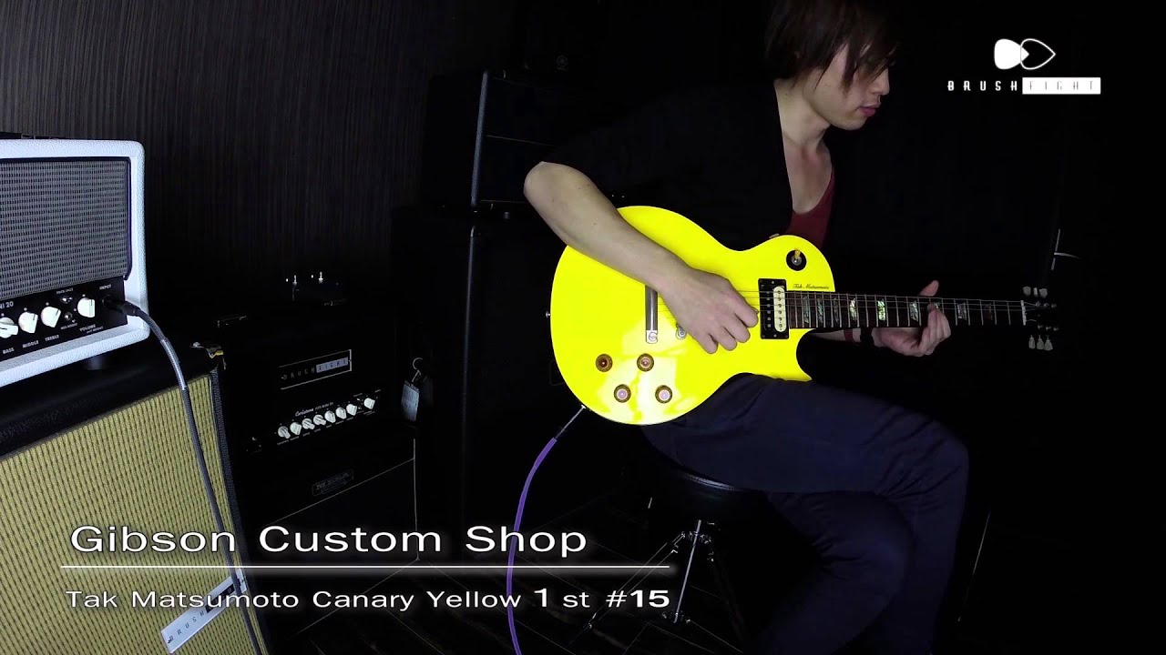 Tak Matsumoto Canary Yellow レプリカ