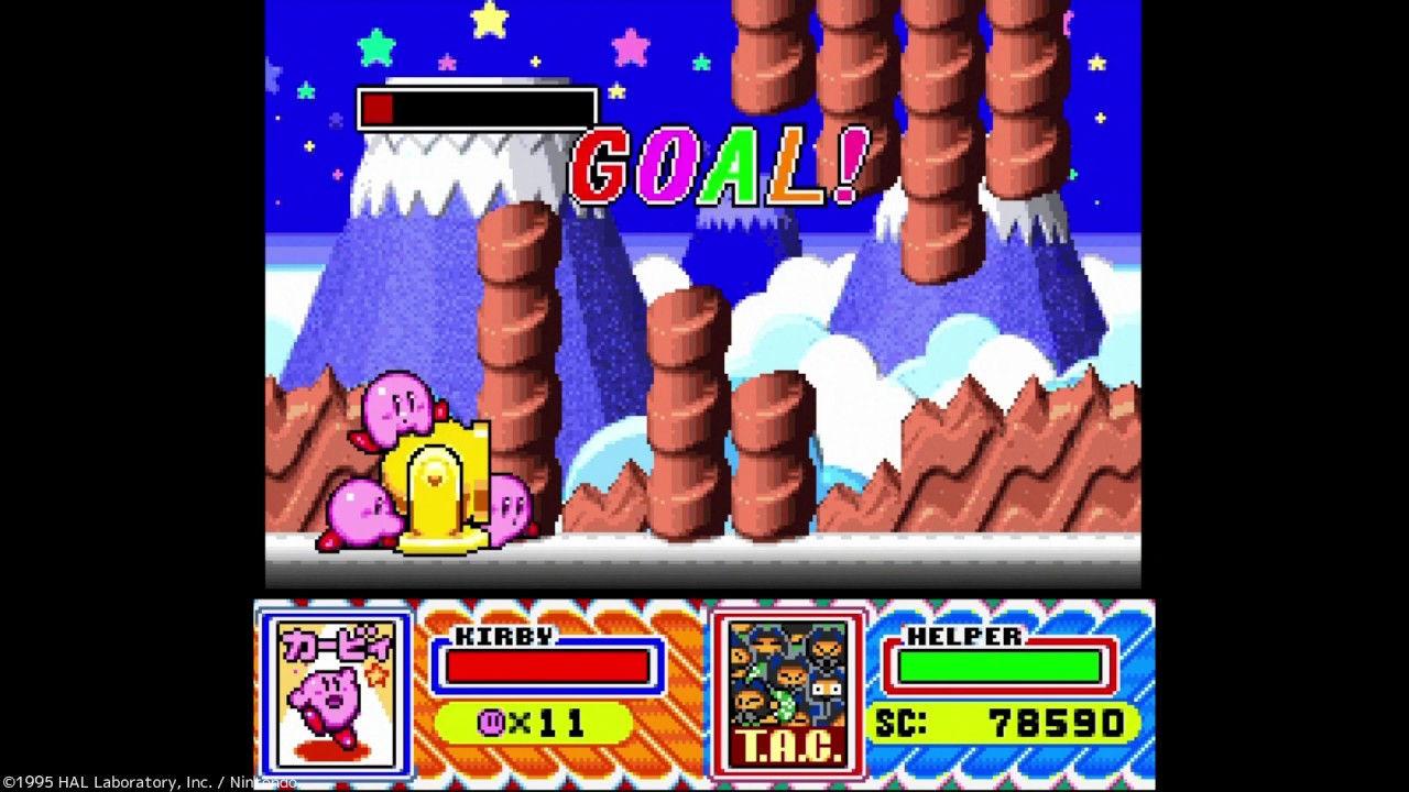 星のカービィ スーパーデラックス】 白き翼ダイナブレイド STAGE4