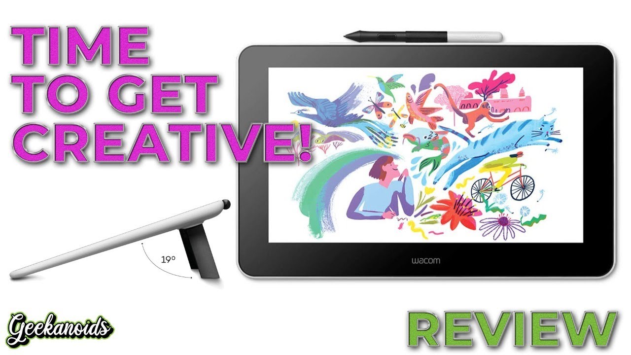 Wacom One Creative Pen Display Review - YouTube