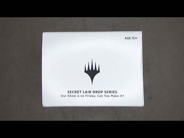 MTG TCG Secret Lair 'Our Show Is On Friday, Can You Make It?' Card