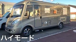 売約済レア装備、レアレイアウトのハイマーキャンピングカーの極上の