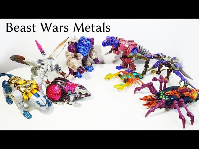 ビーストウォーズメタルスのレビュー！Beast Wars Metals - YouTube