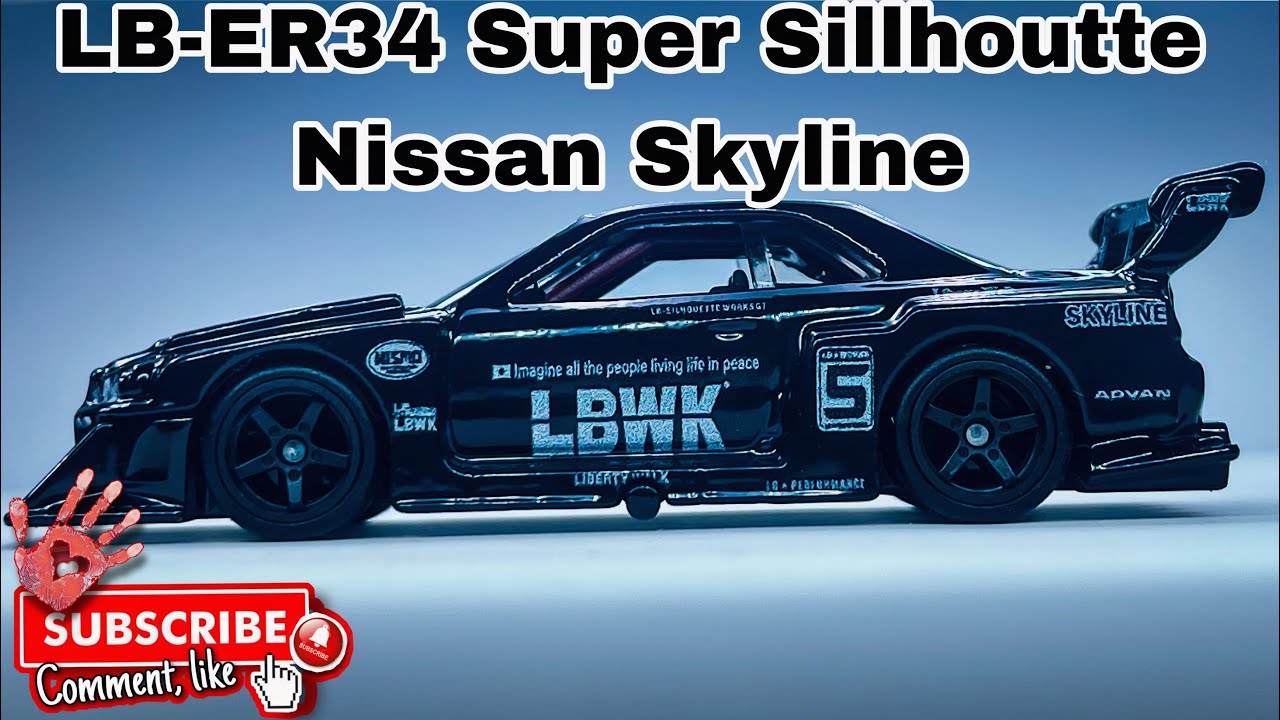 HotWheelsLBWKLIBERTY WALK スーパーシルエット チェイス ホット