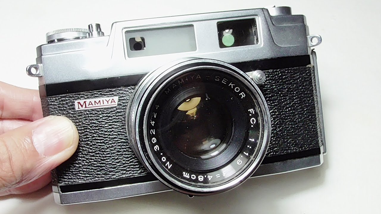 超レア動作品 マミヤ MAMIYA 350 レンジファインダーカメラ 超レア動作