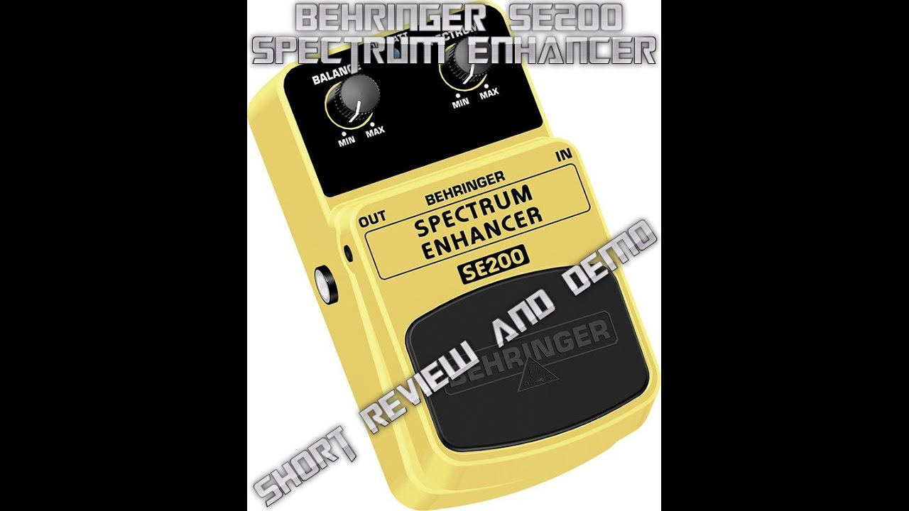 箱付き/ BEHRINGER SPECTRUM ENHANCER SE200 Behringer SE200 Spectrum