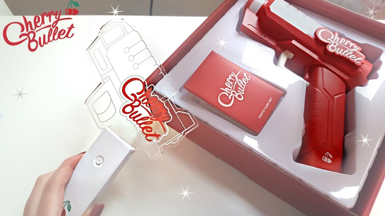 Unboxing) Cherry Bullet Lightstick 🍒 Showcase Lightstick