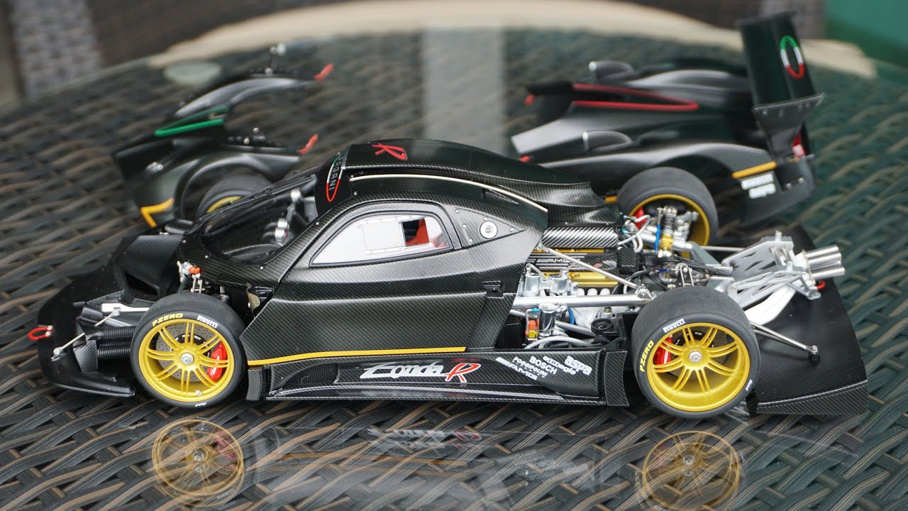 Unboxing] 1:18 AUTOart Pagani Zonda R - YouTube
