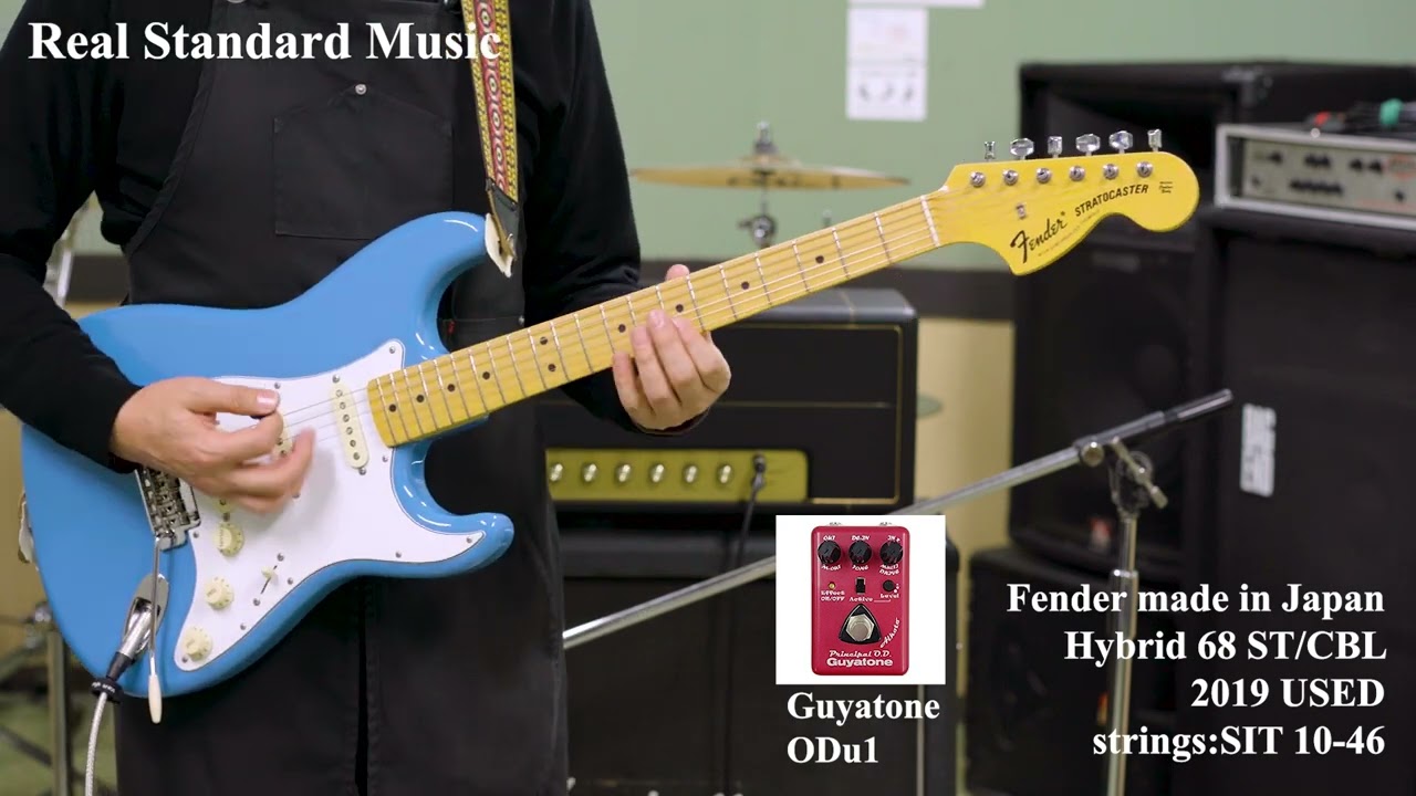 Fender Made in Japan Hybrid 68 Stratocaster/CBL.2019 USED - YouTube
