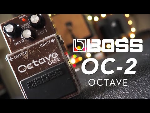 Boss // OC-2 Octave (Demo) - YouTube