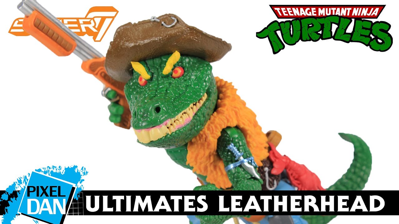 TMNT Ultimates LEATHERHEAD Super7 Action Figure Review | Teenage