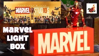 HOTTOYS MARVEL STUDIOS / THE FIRST TEN YEARS ショップ LIGHT BOX $_