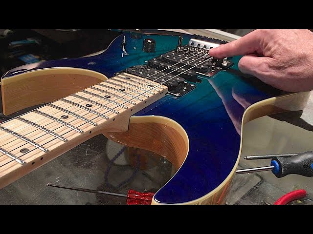 How to setup a Floyd Rose-style locking system - complete tutorial