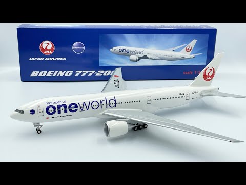美品]JAL B777-200 ONE WORLD塗装JA771J 1/200 美品]JAL B777-200