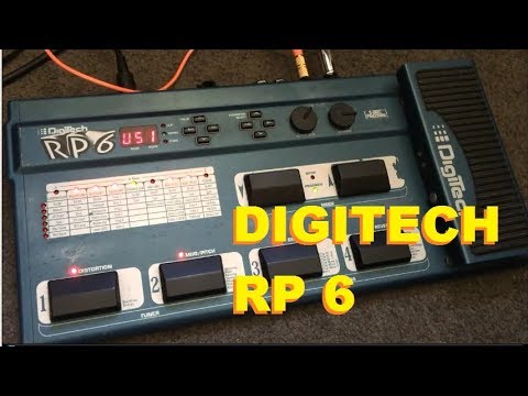 DigiTech RP6 ギターマルチ DigiTech ギターマルチエフェクターRP6