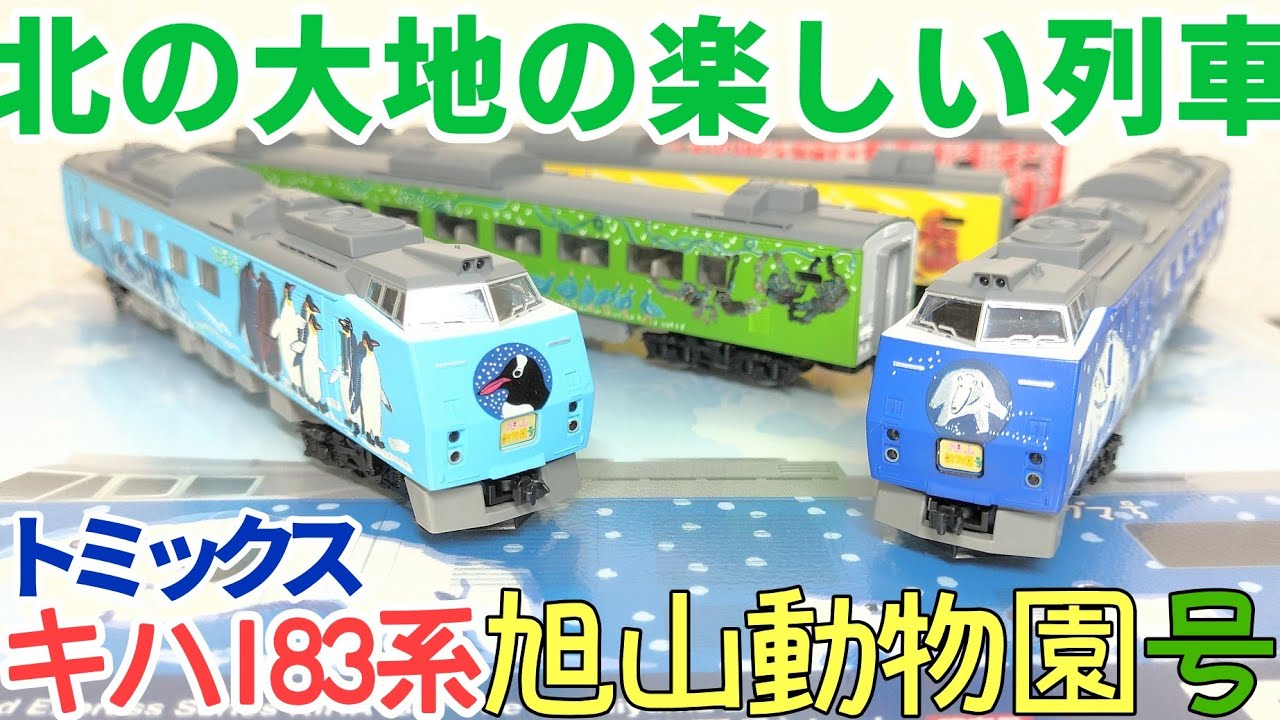 開封】トミックス キハ183系 旭山動物園号【ディテール観察】 - YouTube