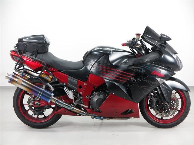 KAWASAKI ZX-14 エンジン始動 アールズギア マフラー - YouTube