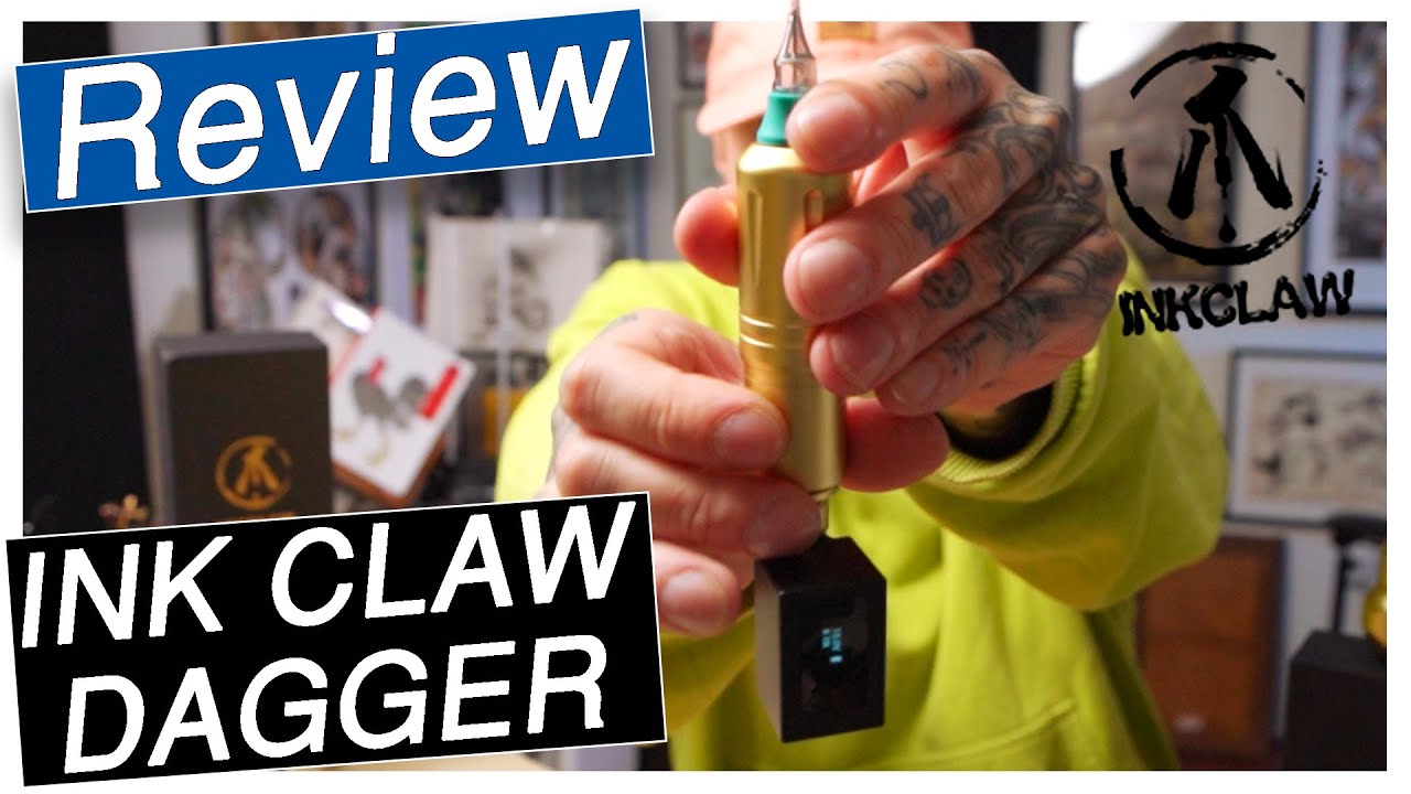 商品紹介】コンパクトでパワフル！「Inkclaw Dagger Tattoo Rotary