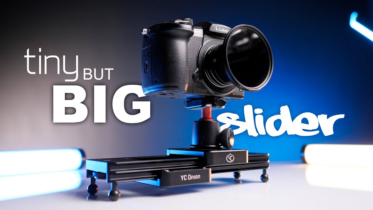 Tiny but BIG$139 Camera Slider | YC Onion Chocolate Slider