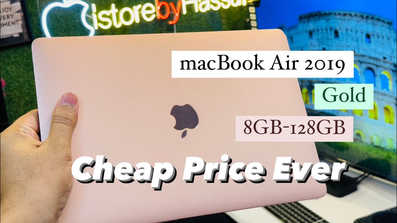  Macbook Air 2019, Gold, 8GB-128GB, Retina - YouTube