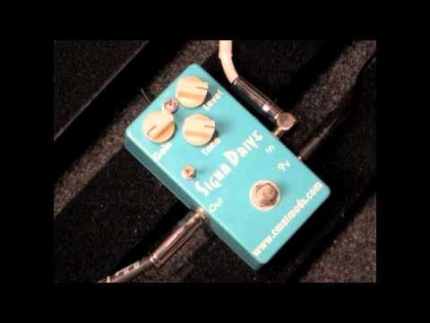 Cmatmods Signa Drive FX Pedal Demo - YouTube