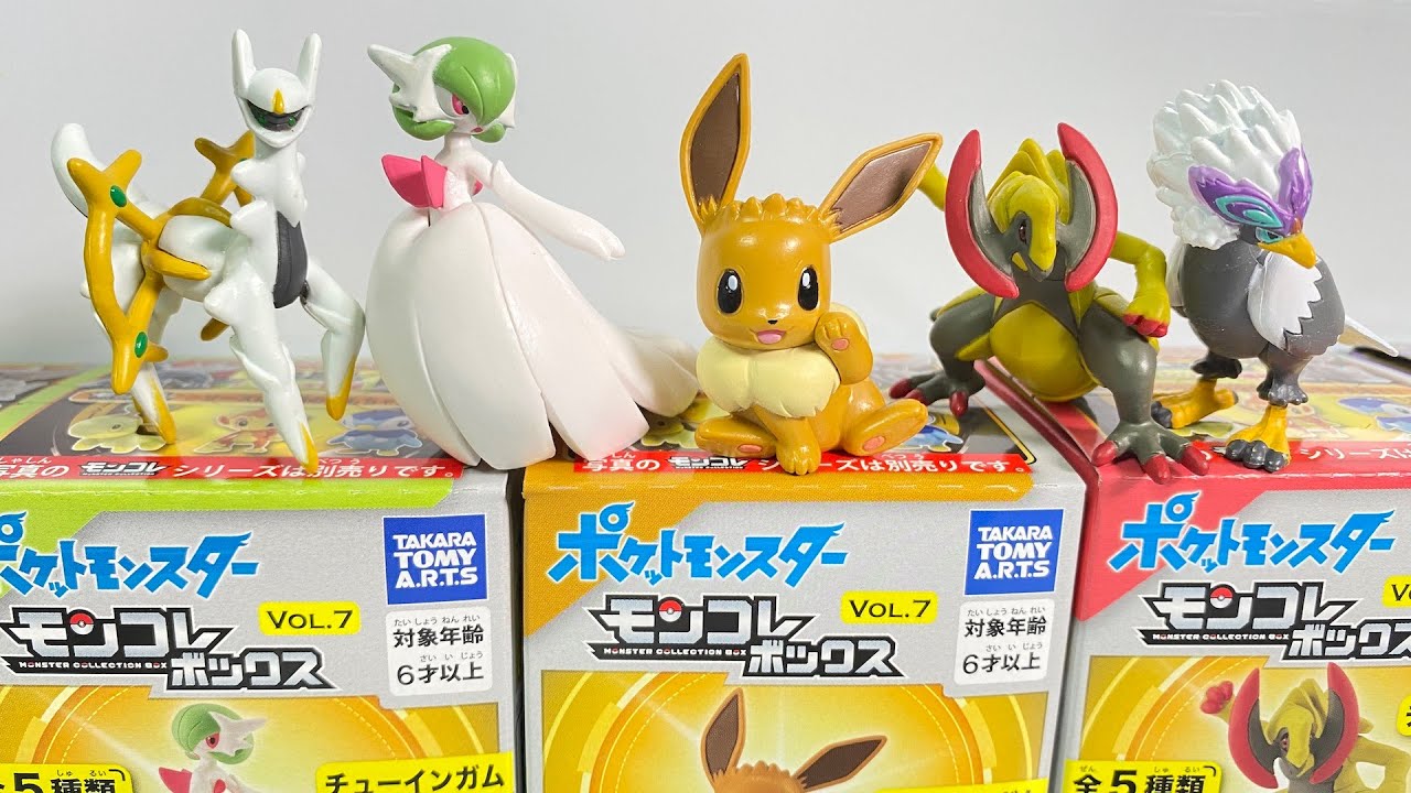 モンスターコレクションセットG(6体セット) 「ポケットモンスター」 箱
