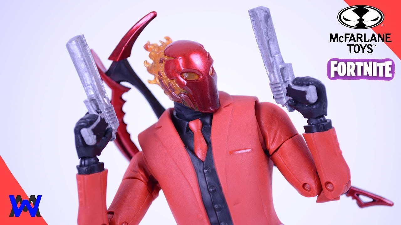 Mcfarlane Fortnite Inferno Toy Review - YouTube
