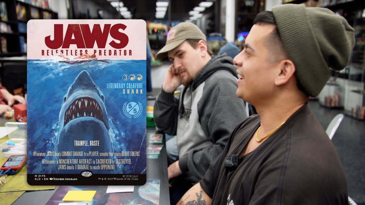 Jersey EDH Gameplay | JAWS, Relentless Predator | FNM January 2026